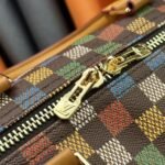 Louis Vuitton Keepall Bandoulière 50 Damier Ebene Muticolor 50Cm N00170 - Image 7