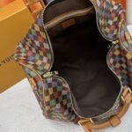 Louis Vuitton Keepall Bandoulière 50 Damier Ebene Muticolor 50Cm N00170 - Image 9