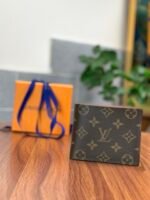 Louis Vuitton Amerigo Wallet Monogram Canvas In Brown 11Cm N60053 - Image 3