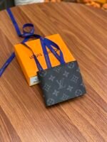 Louis Vuitton Amerigo Wallet Monogram Canvas In Black 11Cm N60053 - Image 6