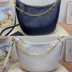 Louis Vuitton Loop Hobo Monogram Empreinte Black 37Cm M46739 - Image 3