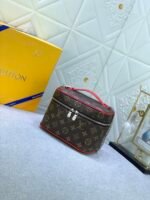 Louis Vuitton Nice Mini Monogram Canvas Red 20Cm M46766 - Image 8