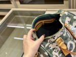 Louis Vuitton X Takashi Murakami Green Monogramouflage Coated Canvas Speedy 35Cm - Image 9