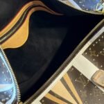 Louis Vuitton Keepall Bandoulière Monogram Canvas Brown And Yellow 45cm - Image 7