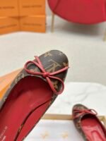 LOUIS VUITTON JOY BALLERINA FLATS MONOGRAM RED - Image 2