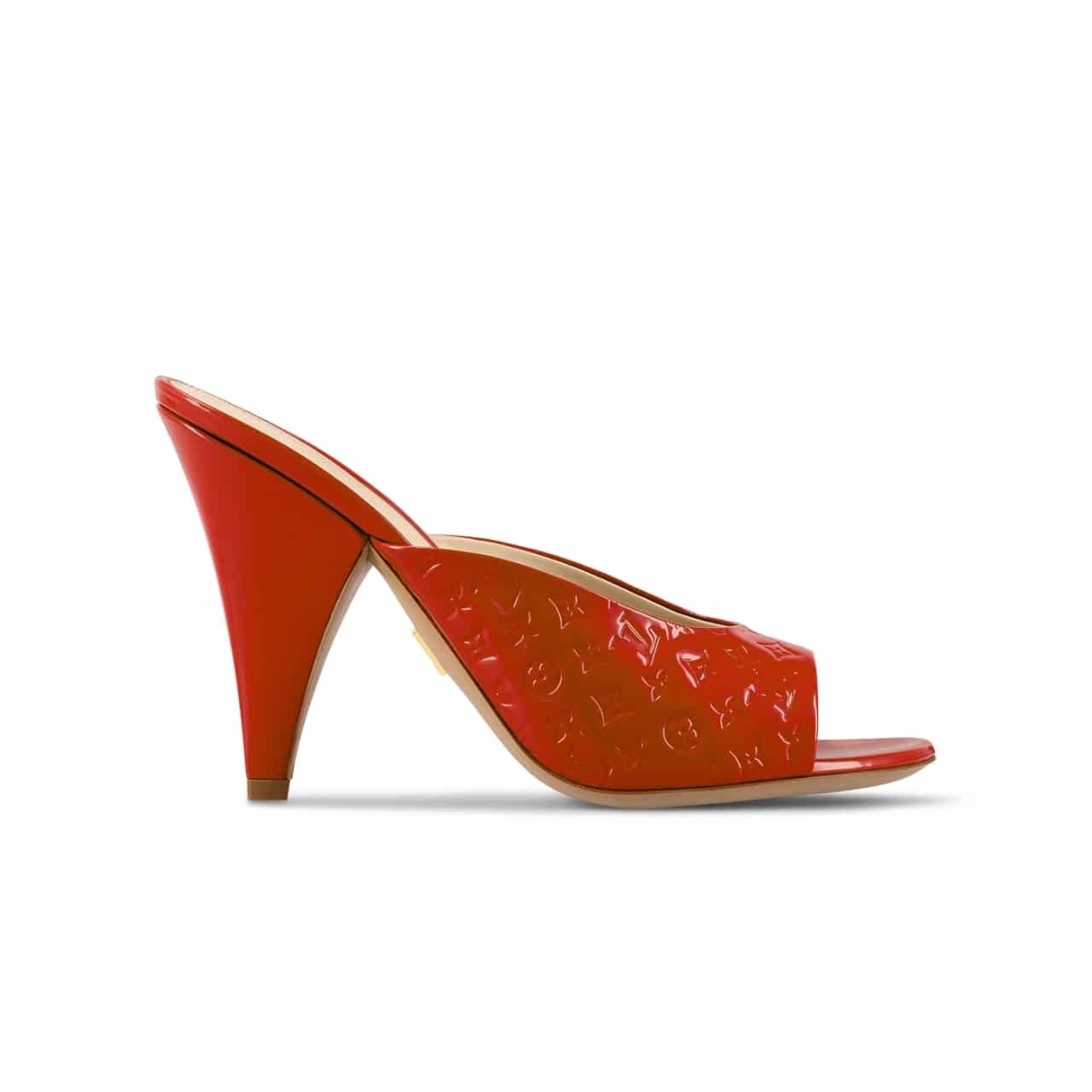 LVSS1-1-1 Louis Vuitton Super Mule Sandals Red 1acj4m - Image 1