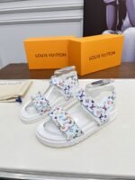 Louis Vuitton X Murakami Lv Sunset Flat Comfort Sandal White 1agxeq - Image 8