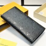 Louis Vuitton Sarah Wallet Monogram Empreinte Black 19Cm M82638 - Image 7