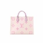 Louis Vuitton By The Pool On The Go Pm Tote Bag Pink 34Cm M22976