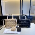 Prada Re Nylon Padded Tote Bag Black 23Cm 1Bg373 Rdjn F0002 O1O - Image 4