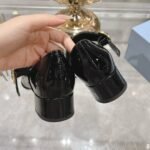 Prada Patent Leather Mary Jane Pumps Black 1I816N 069 F0002 F 035 - Image 6