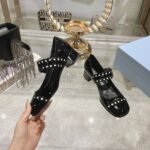 Prada Patent Leather Mary Jane Pumps Black 1I816N 069 F0002 F 035 - Image 3