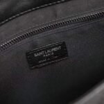 Saint Laurent Envelope Large Bag In Mix Matelassé Grain De Poudre Embossed Leather Black 31Cm 600166Bow981000 - Image 2
