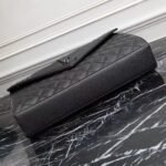 Saint Laurent Envelope Large Bag In Mix Matelassé Grain De Poudre Embossed Leather Black 31Cm 600166Bow981000 - Image 6