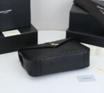 Saint Laurent College Large Chain Bag Black 25Cm 600278Brm071000 - Image 2