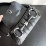 Gucci Horsebit Chain Small Shoulder Bag Black 27Cm 764255 Aacu1 1000 - Image 7