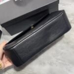Saint Laurent Loulou Medium Chain Bag Black 29cm 801439aaeax1000 - Image 5