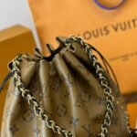 Louis Vuitton Noé Trunk PM Bag Monogram Reverse Brown 20Cm M13324 - Image 4