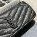 Saint Laurent Mini Matelasse Monogram Niki Bag Black 26cm - Image 6