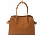 Prada Medium Leather Tote Bag Dark Orange 32Cm 1Bg517 2Cys F03Bh V Ooo