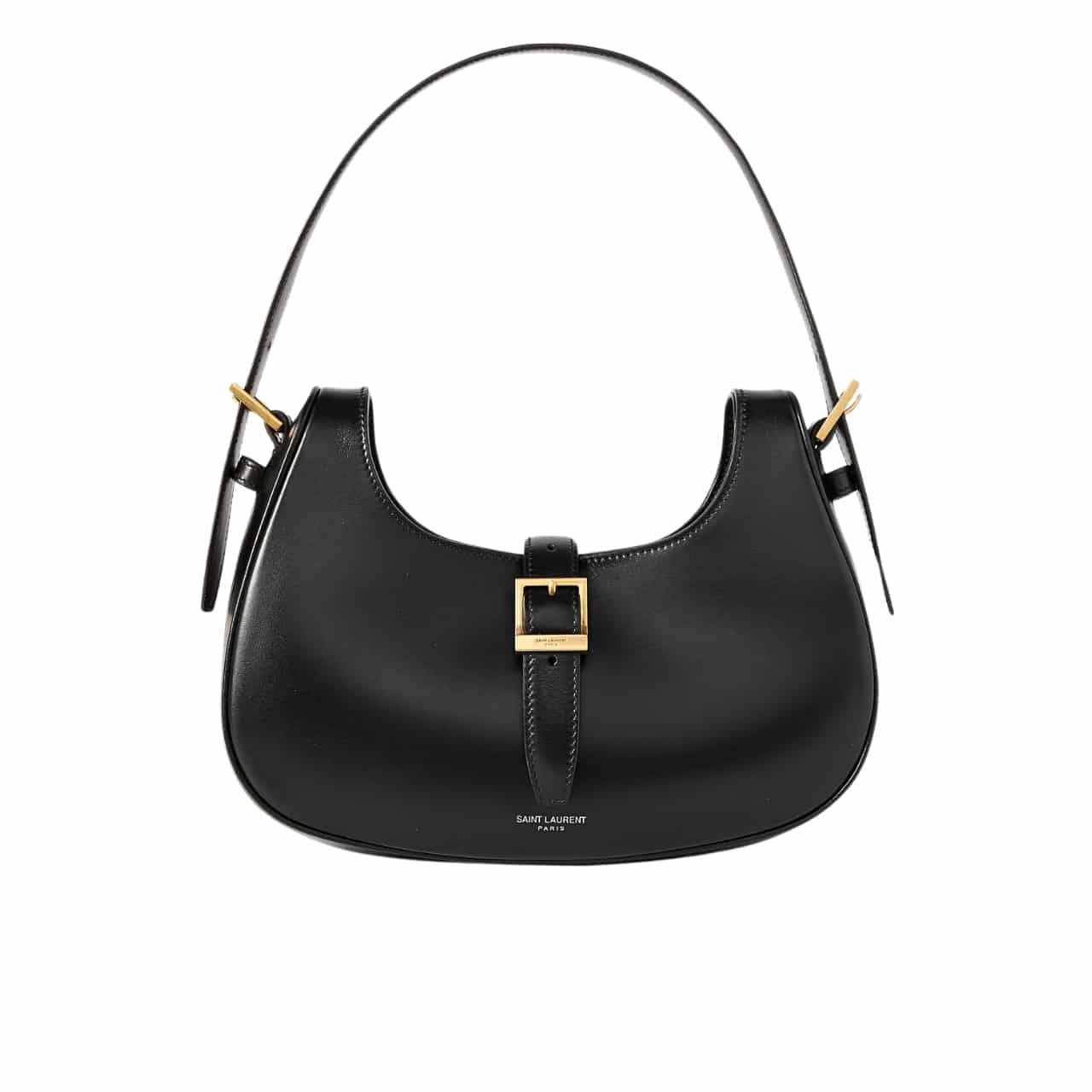 TBNB-1-8-2 Saint Laurent Le Fermoir Hobo Bag Black 24Cm - Image 1