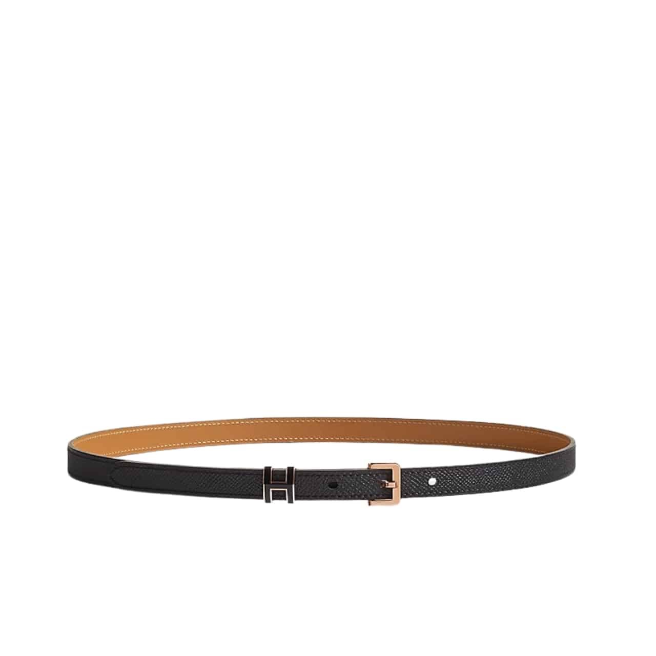 TBNB-13-2 Hermes Pop H 15 Belt Black 15mm H081087cd89065 - Image 1