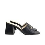 Gucci Signoria Slide Sandal In Black