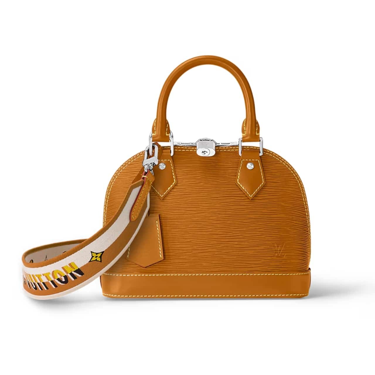 TBNB-3-7 Louis Vuitton Alma BB Bag Honey Brown 25Cm M57540 - Image 1