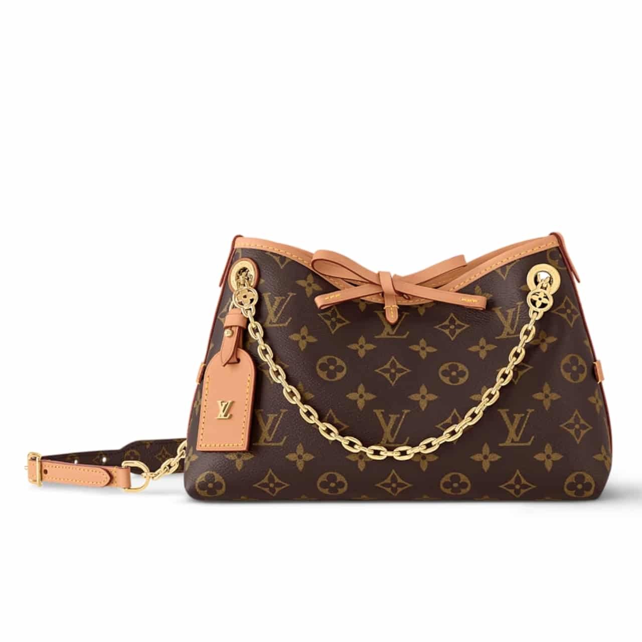 TBNB-30-1 Louis Vuitton Carryall BB Bag Monogram Brown 25Cm M13014 - Image 1