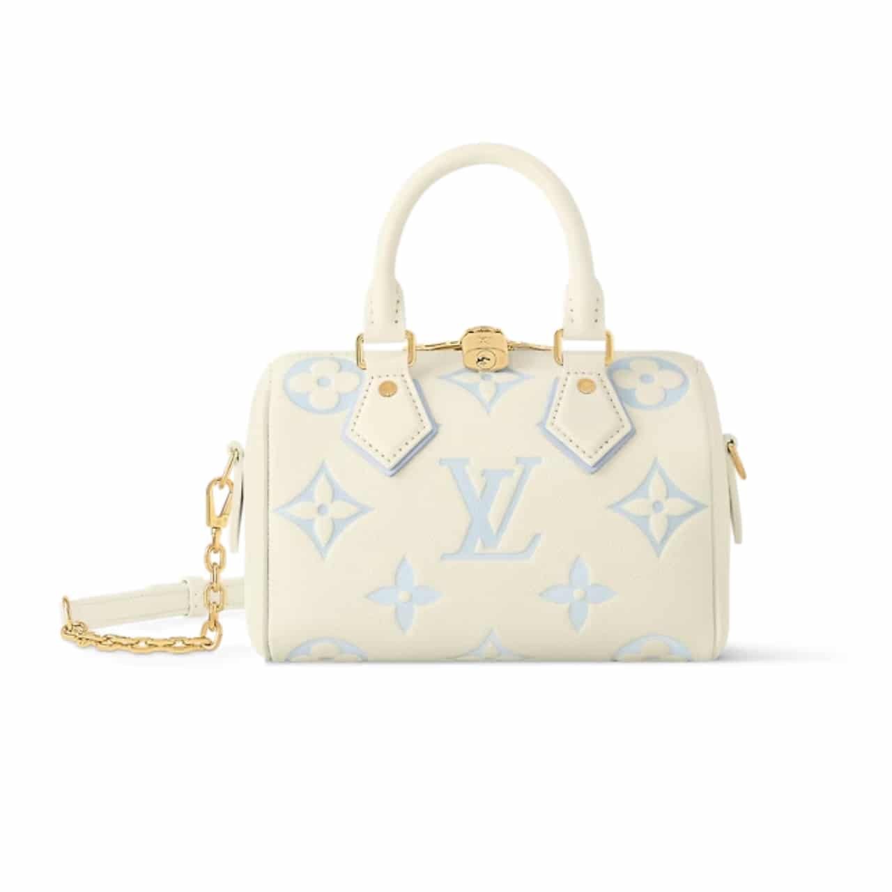xr:d:DAF6MoGXHTU:773,j:5153663312718893861,t:24022202 Louis Vuitton Speedy Bandoulière 20 Candy Blue 20Cm M46883 - Image 1