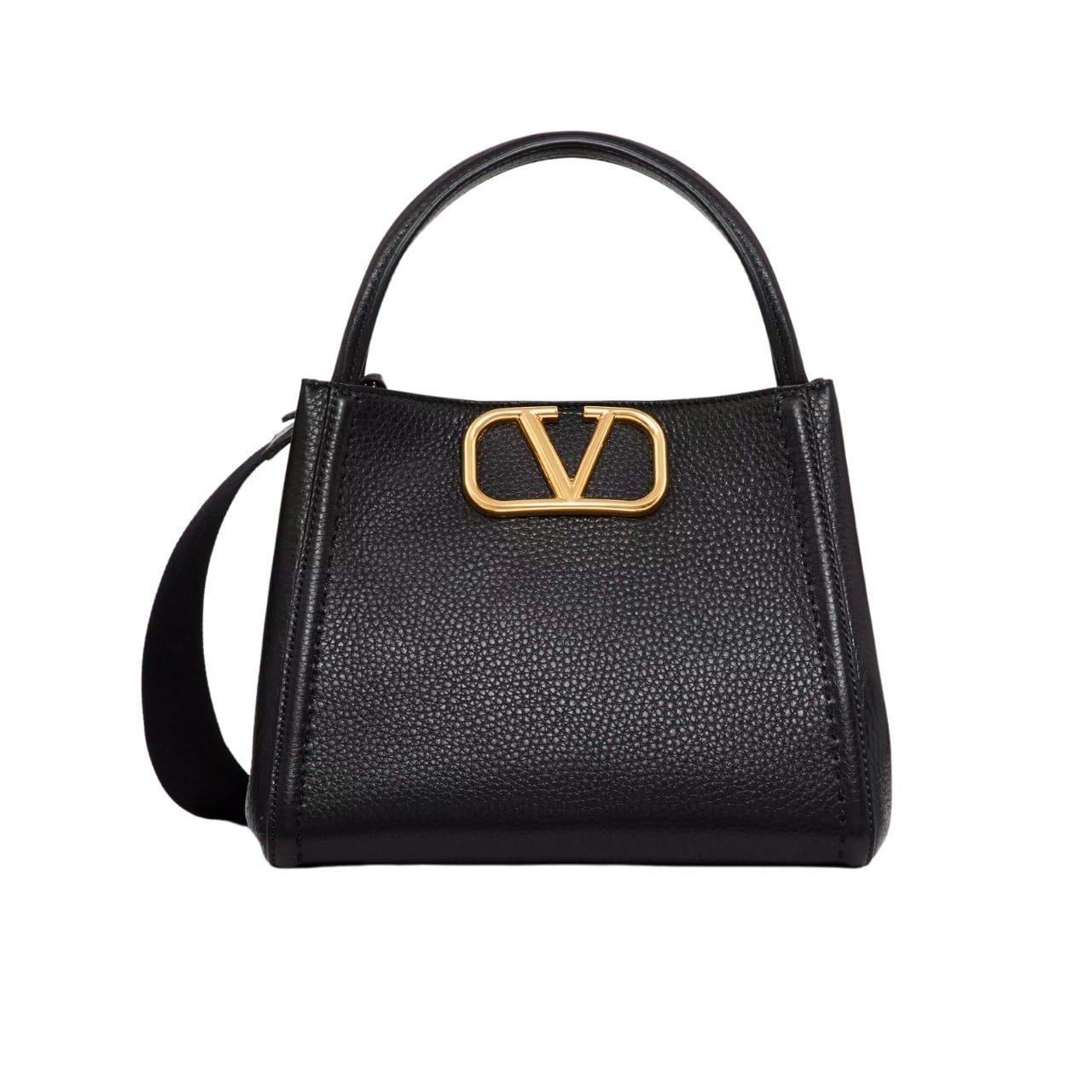 TBNB-36 Valentino Garavani Alltime Handbag In Black 26Cm 5W2B0Q18Imz 0No - Image 1