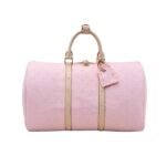 Louis Vuitton Keepall Bandoulière 45 Denim Pink 45Cm