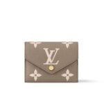 Louis Vuitton Victorine Wallet Beige 12Cm M81861