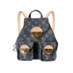 Louis Vuitton Venice Backpack Denim Black 24Cm