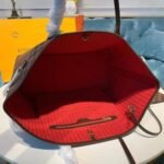 Louis Vuitton Neverfull GM Damier Ebene Canvas Tote Bag Cerise Red 39cm N40597 - Image 6