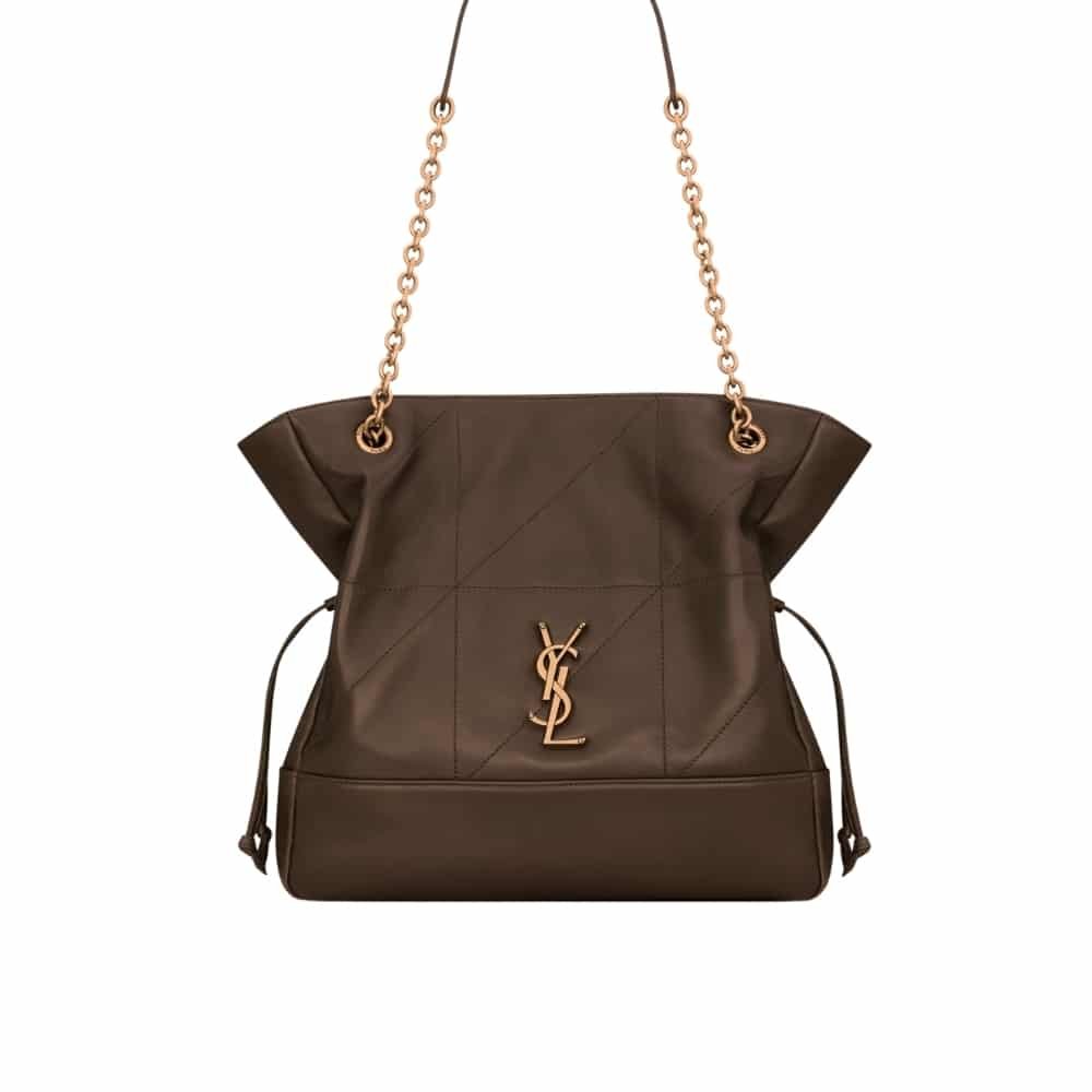 Thumbnail-1-14 Saint Laurent Small Jamie Shopping Brown 28Cm - Image 1