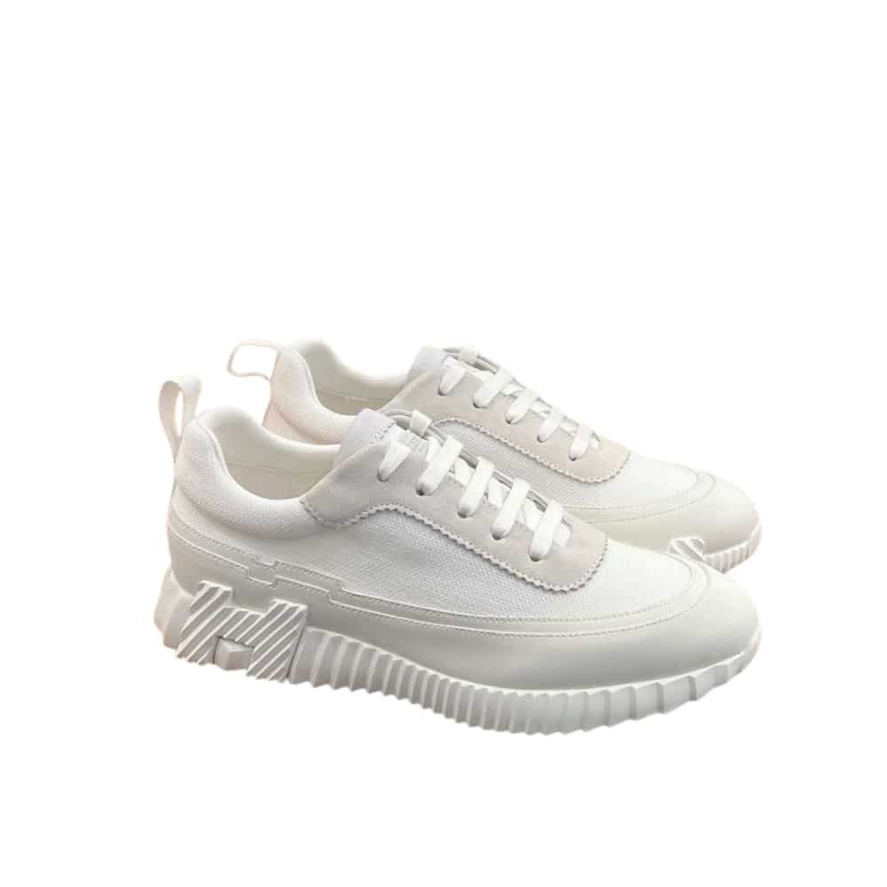 Thumbnail-11-2-1 Hermes Bouncing Sneaker Light Gray White - Image 1