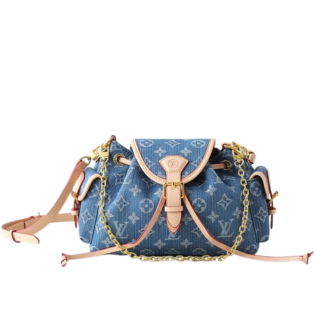Thumbnail-13-2-1 Louis Vuitton Odyssee Washed Denim 27Cm - Image 1