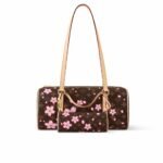 Louis Vuitton X Murakami Papillon Sakura Brown 27cm M13097