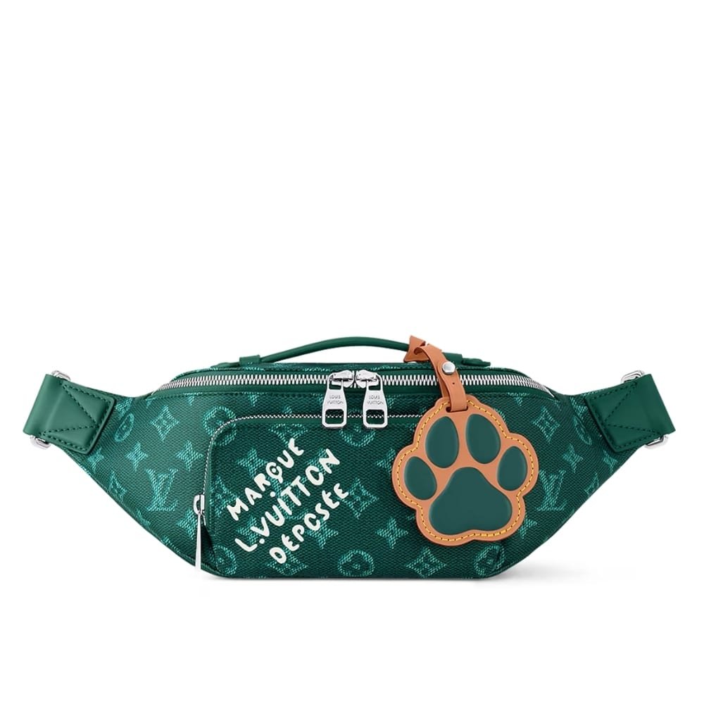 Thumbnail-26-5 Louis Vuitton Rush Bumbag Green 30Cm M12867 - Image 1