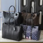 Louis Vuitton Monogram Tote Sac Flat Dark Blue 44cm - Image 2