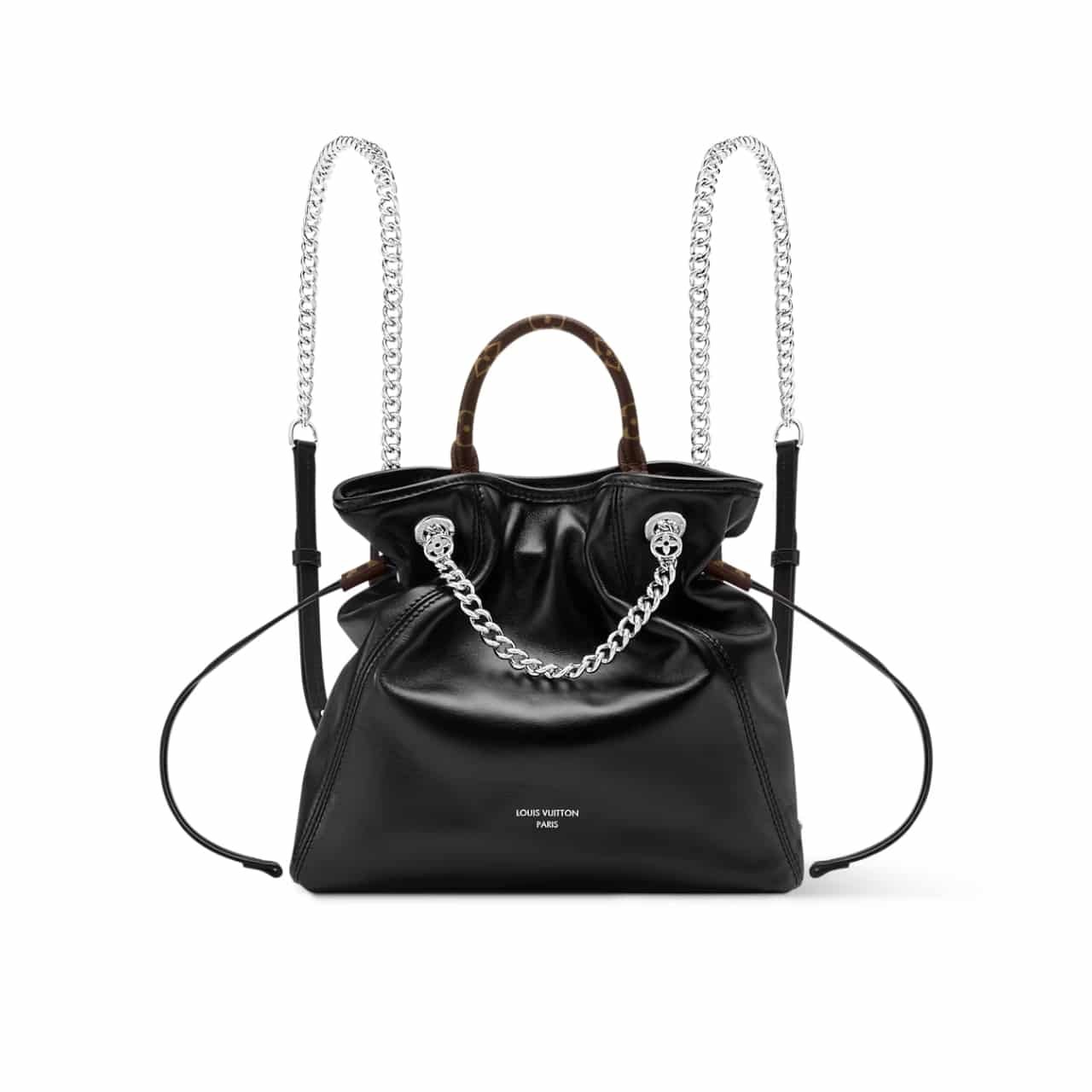 Thumbnail-3-1-3 Louis Vuitton Off Duty Backpack Vibe Black 25cm M25522 - Image 1