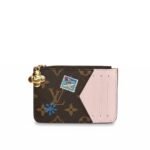 Louis Vuitton Romy Card Holder Monogram Snowy Pearl 12Cm M15333