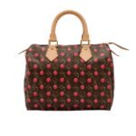 Louis Vuitton X Takashi Murakami Monogram Cerise Speedy 25 Gold Hardware Brown 25cm