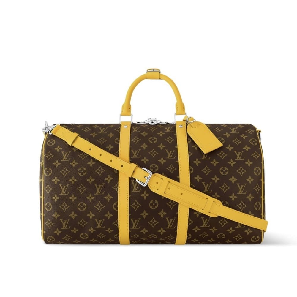Thumbnail-31 Louis Vuitton Keepall Bandoulière 50 Yellow 50cm M46771 - Image 1