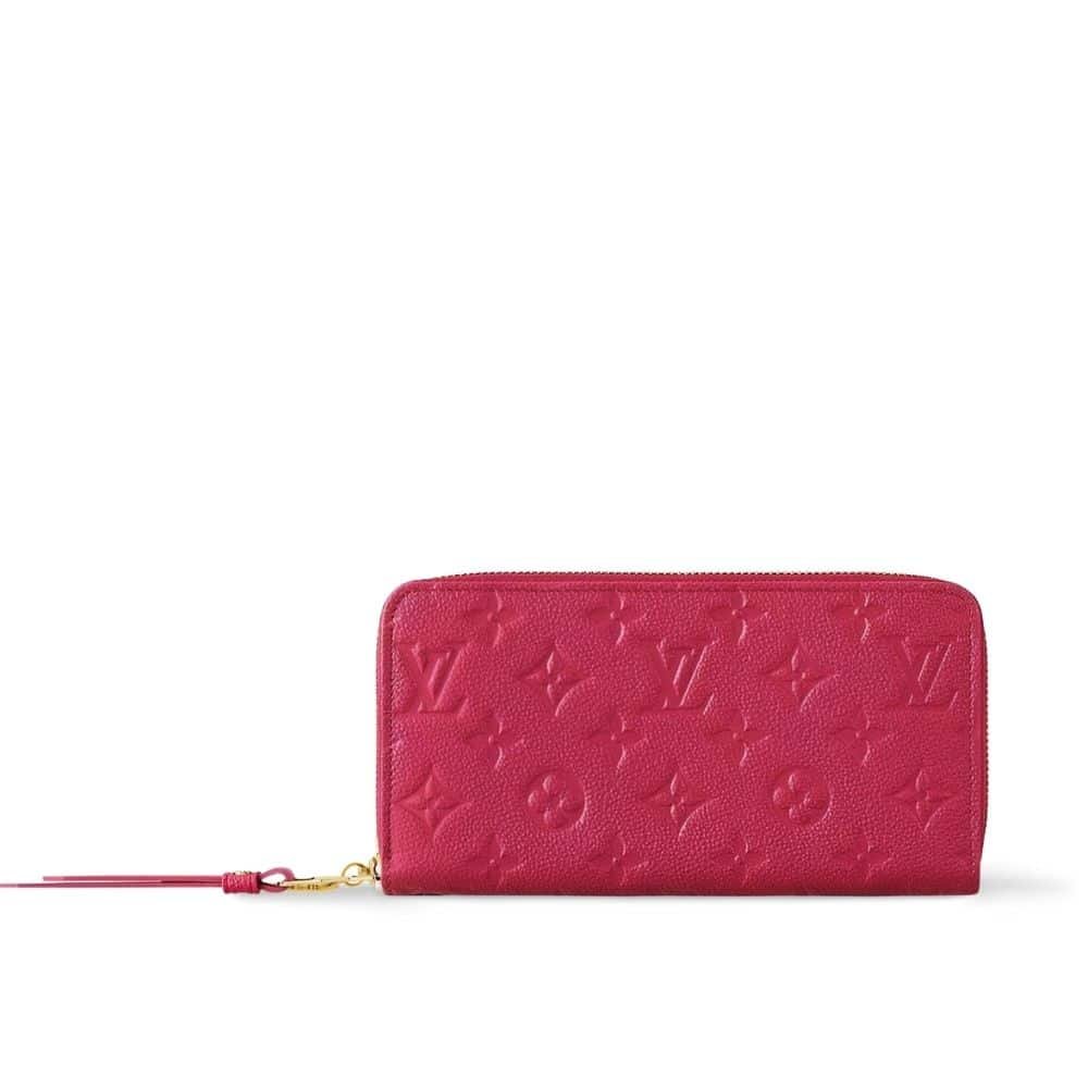 Thumbnail-32-1 Louis Vuitton Zippy Wallet Monogram Dark Pink 19Cm M83639 - Image 1