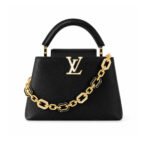 Louis Vuitton Capucines BB Black 27Cm