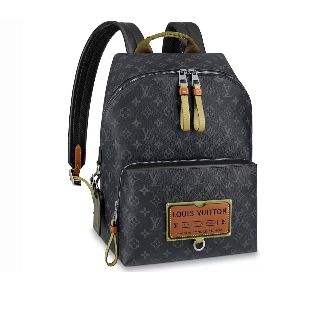 Thumbnail-4-13 Louis Vuitton Discovery Backpack Monogram Black 37Cm - Image 1