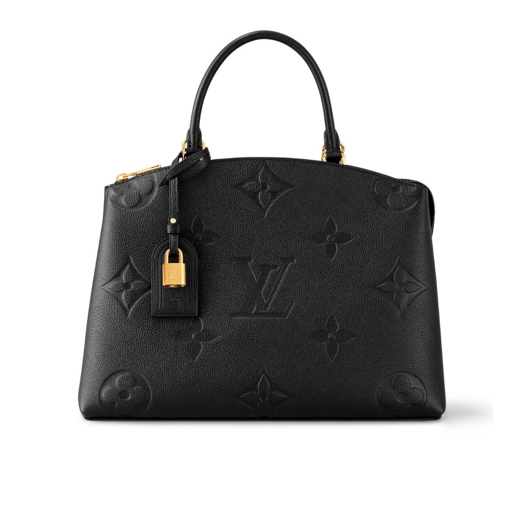 Thumbnail-48-1 Louis Vuitton Grand Palais Monogram Empreinte Leather Black 34cm M45811 - Image 1