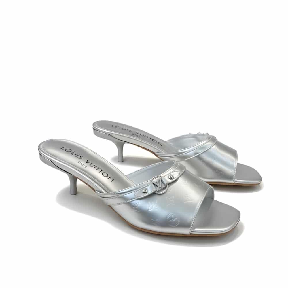 Thumbnail-5-10 Louis Vuitton 6Am Mule Silver 1Aivt3 - Image 1